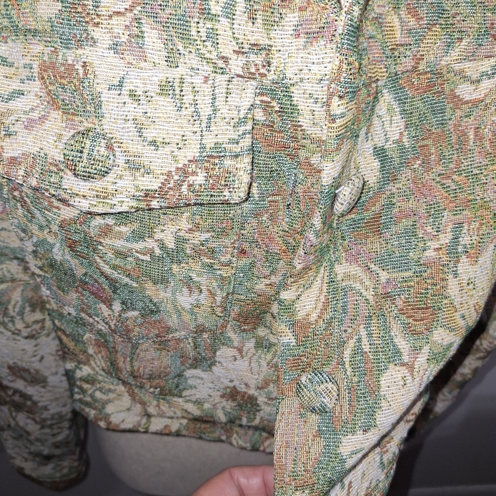 Cropped Fashion Jacket- W Sz Medium /6 - Picture 4 of 7
